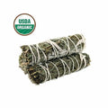 Mugwort and White Sage Organic Smudge Stick (4 in.) | Smudge Sticks | Wiccan Center