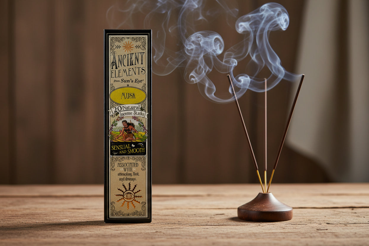 Ancient Elements Musk Incense Sticks | Incense | Wiccan Center
