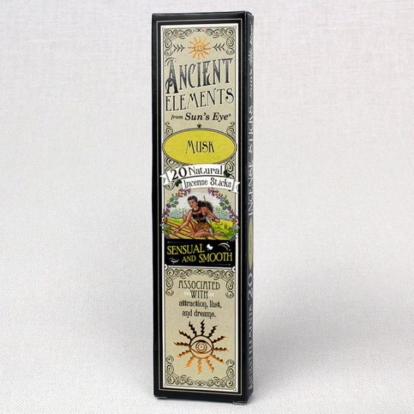Ancient Elements Musk Incense Sticks | Incense | Wiccan Center