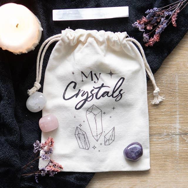 My Crystals Drawstring Bag