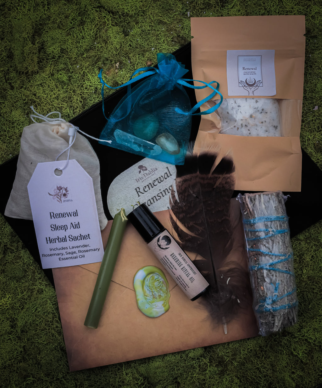 🌿 Spiritual Cleansing Kits – Choose Renewal, Grounding, or Love & Harmony