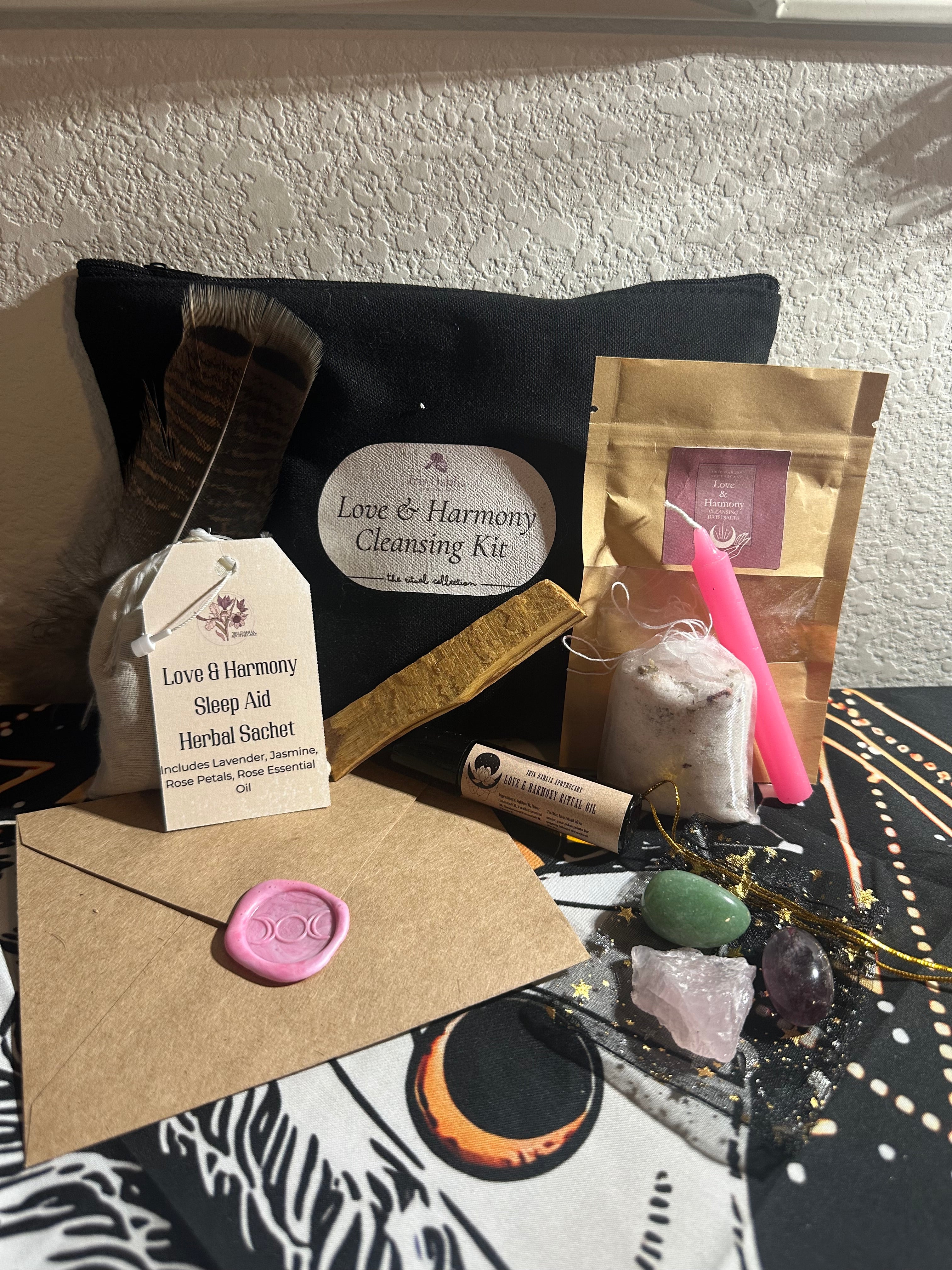 🌿 Spiritual Cleansing Kits – Choose Renewal, Grounding, or Love & Harmony