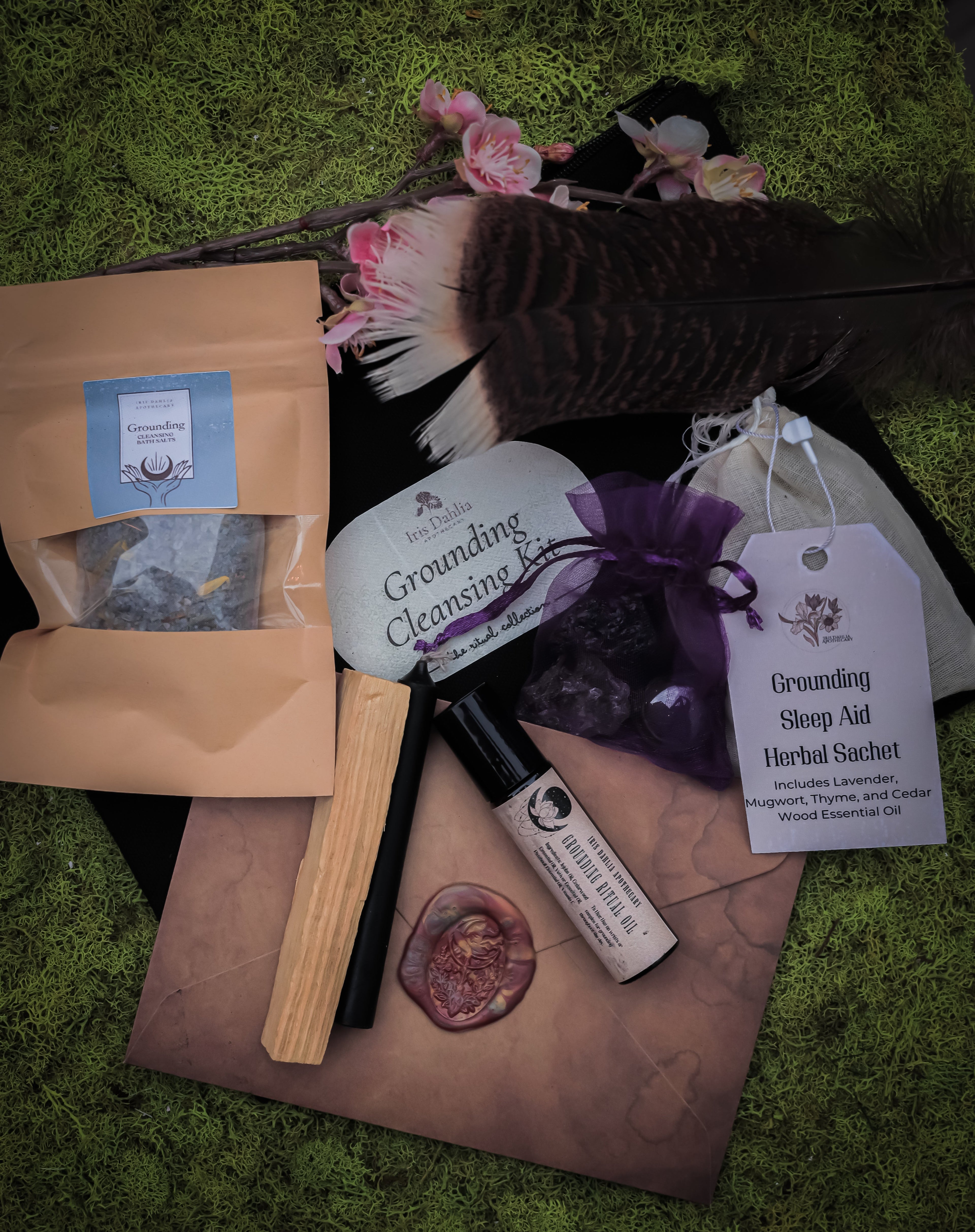 🌿 Spiritual Cleansing Kits – Choose Renewal, Grounding, or Love & Harmony
