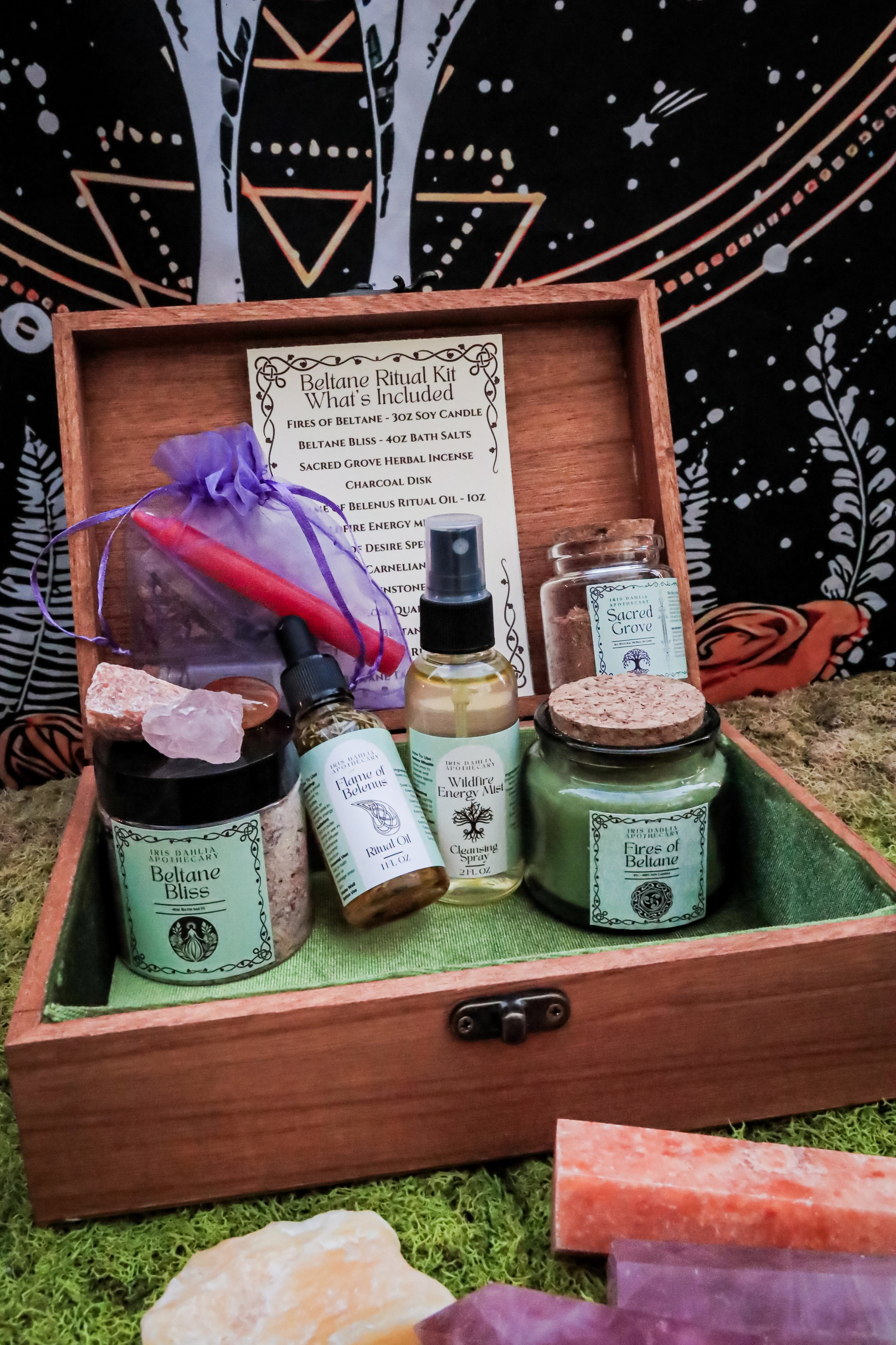 Beltane Ritual Kit – Wheel of the Year Celebration Set | Ritual Set | Wiccan Center