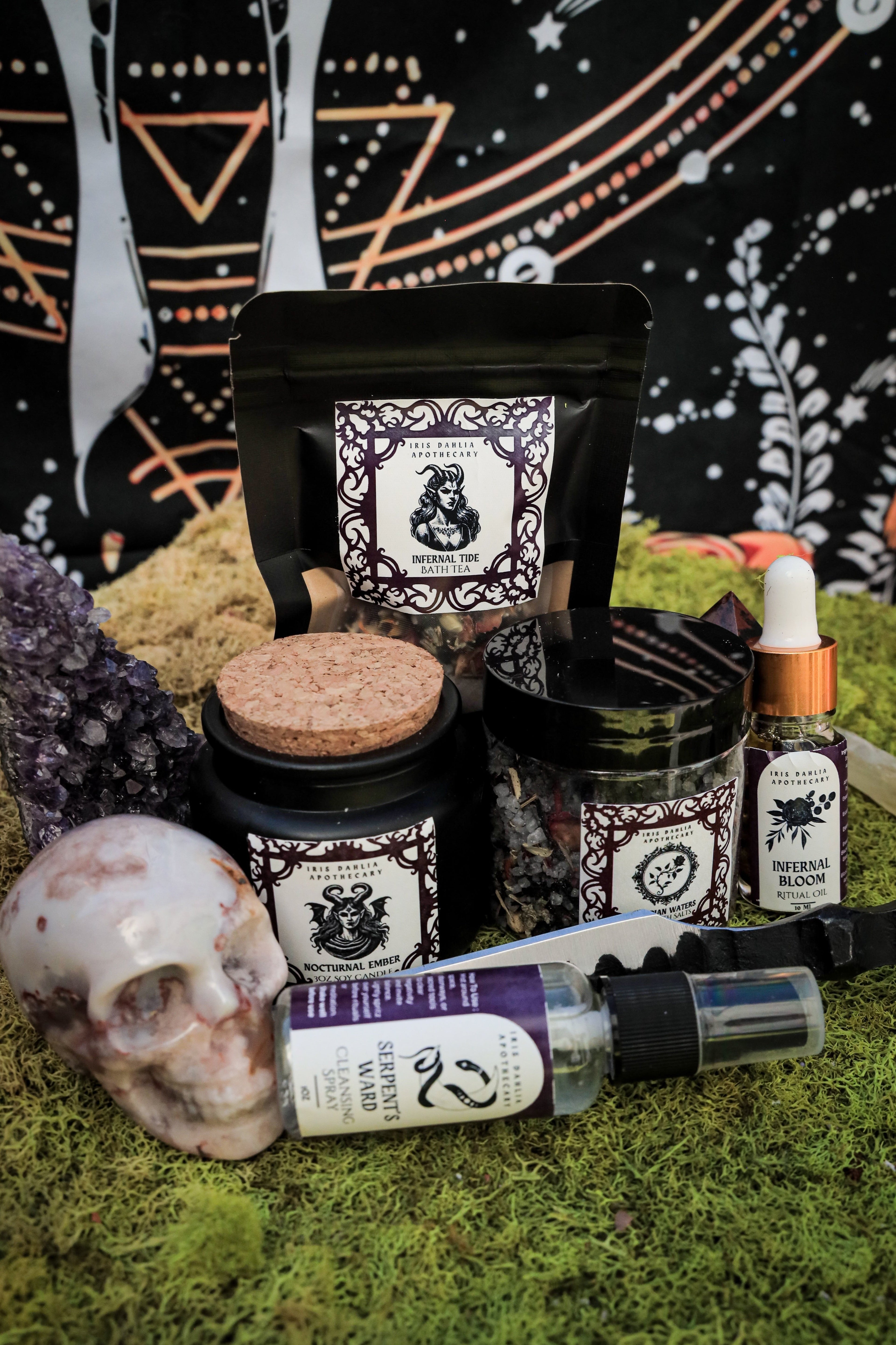 Lilith Ritual Kit – Shadow Work & Divine Feminine Empowerment Set