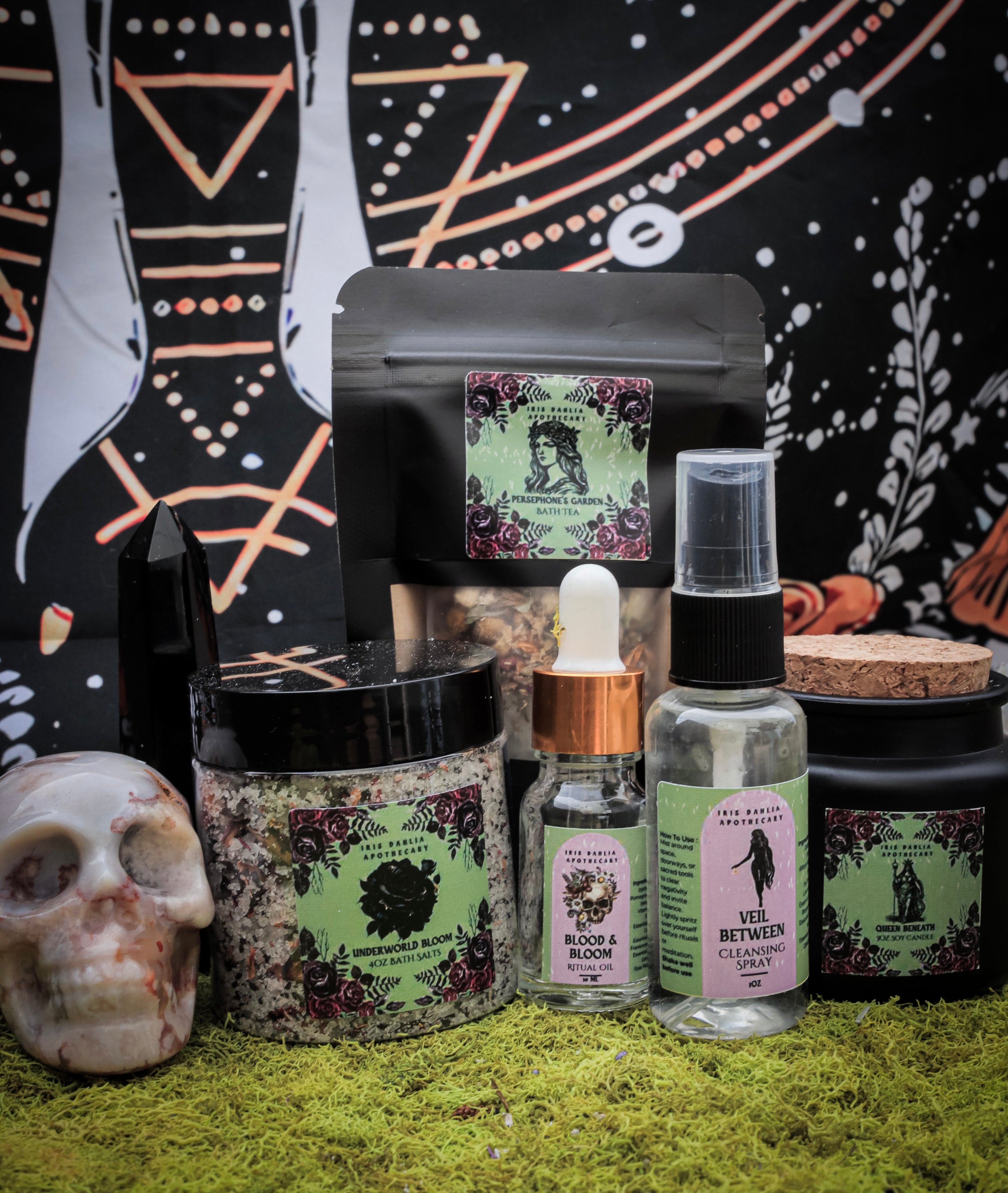 Persephone Ritual Set: Queen of Light and Shadow