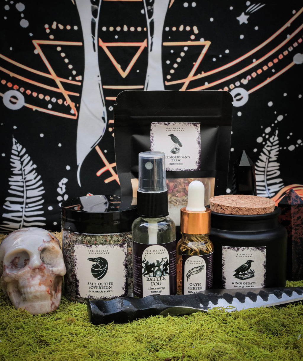 🖤 The Morrigan Ritual Kit – Invoke the Sovereign. Embrace the Shadow. Rise with Power.