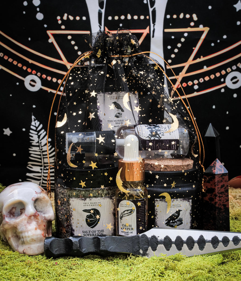 🖤 The Morrigan Ritual Kit – Invoke the Sovereign. Embrace the Shadow. Rise with Power.