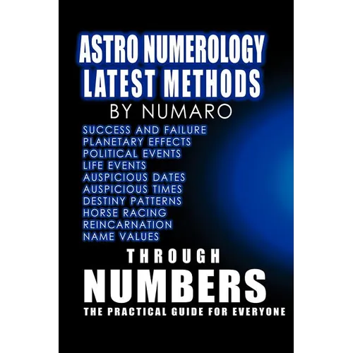 Astro Numerology: Latest Methods - Paperback | Books | Wiccan Center