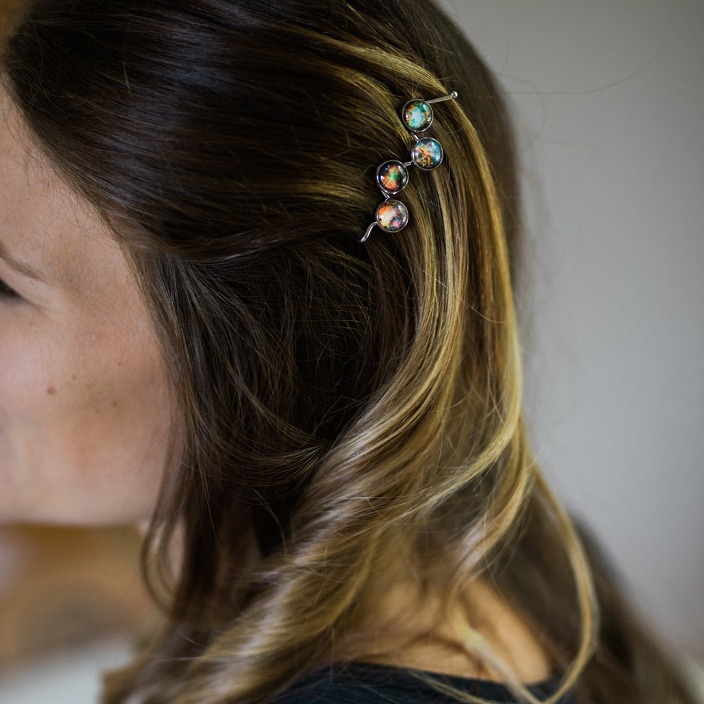 Nebula Hair Clip | Hair Accessories | Wiccan Center
