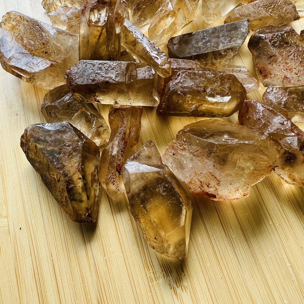 Natural Citrine Rough Med | Rough Gemstone | Wiccan Center
