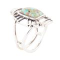 Native Sky Blue Turquoise and Sterling Silver Ring | Rings | Wiccan Center