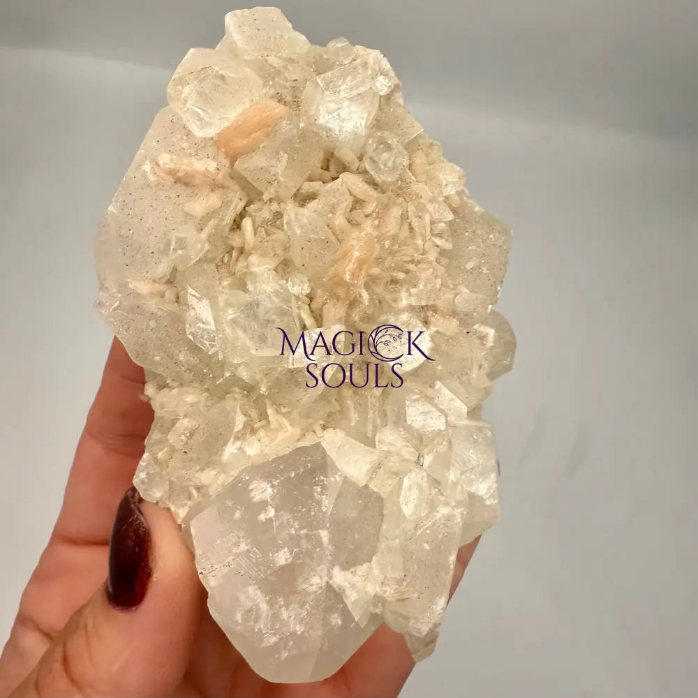 Natural Apophyllite Crystal Clusters | Crystal Specimens & Minerals | Wiccan Center