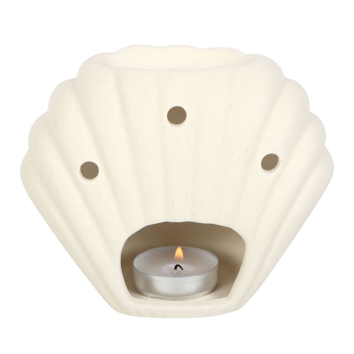 Nautical Seashell Oil Burner and Wax Warmer | Wax Melt Warmer | Wiccan Center