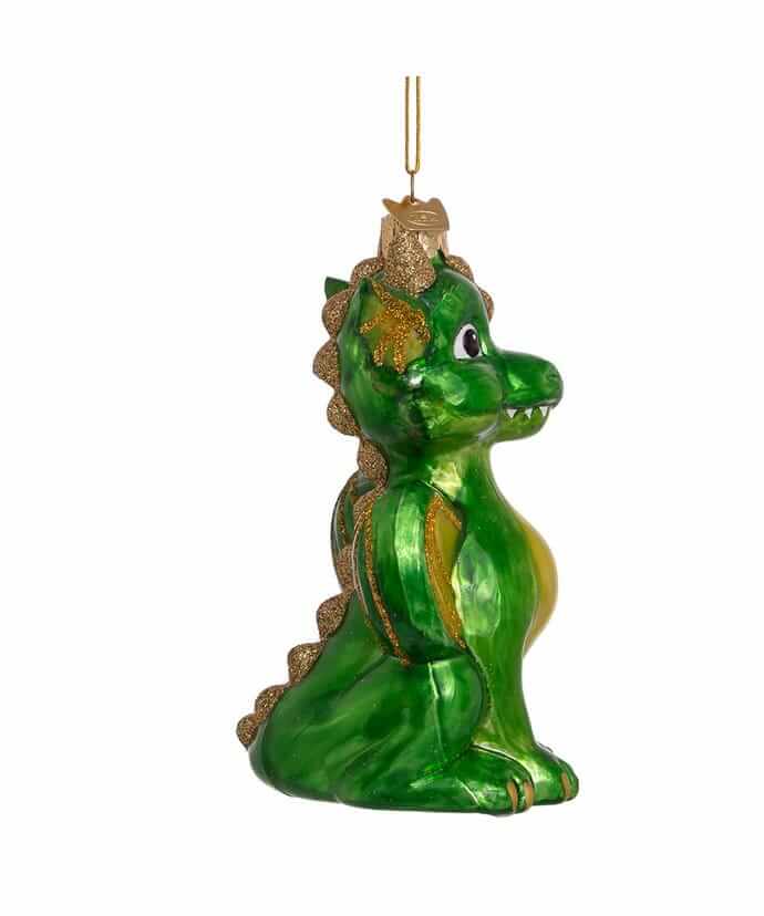 Glass Baby Dragon Ornament