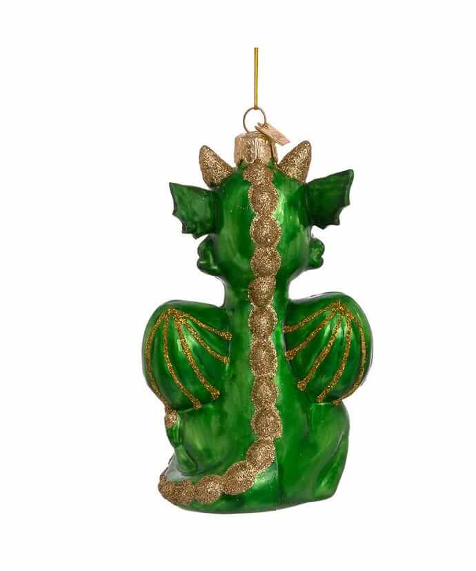 Glass Baby Dragon Ornament