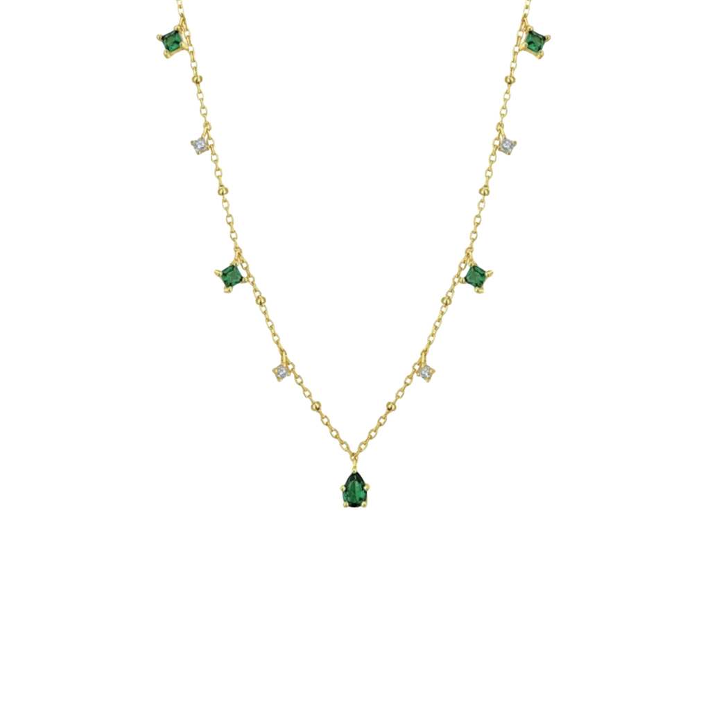 The Sea Green Gem Necklace