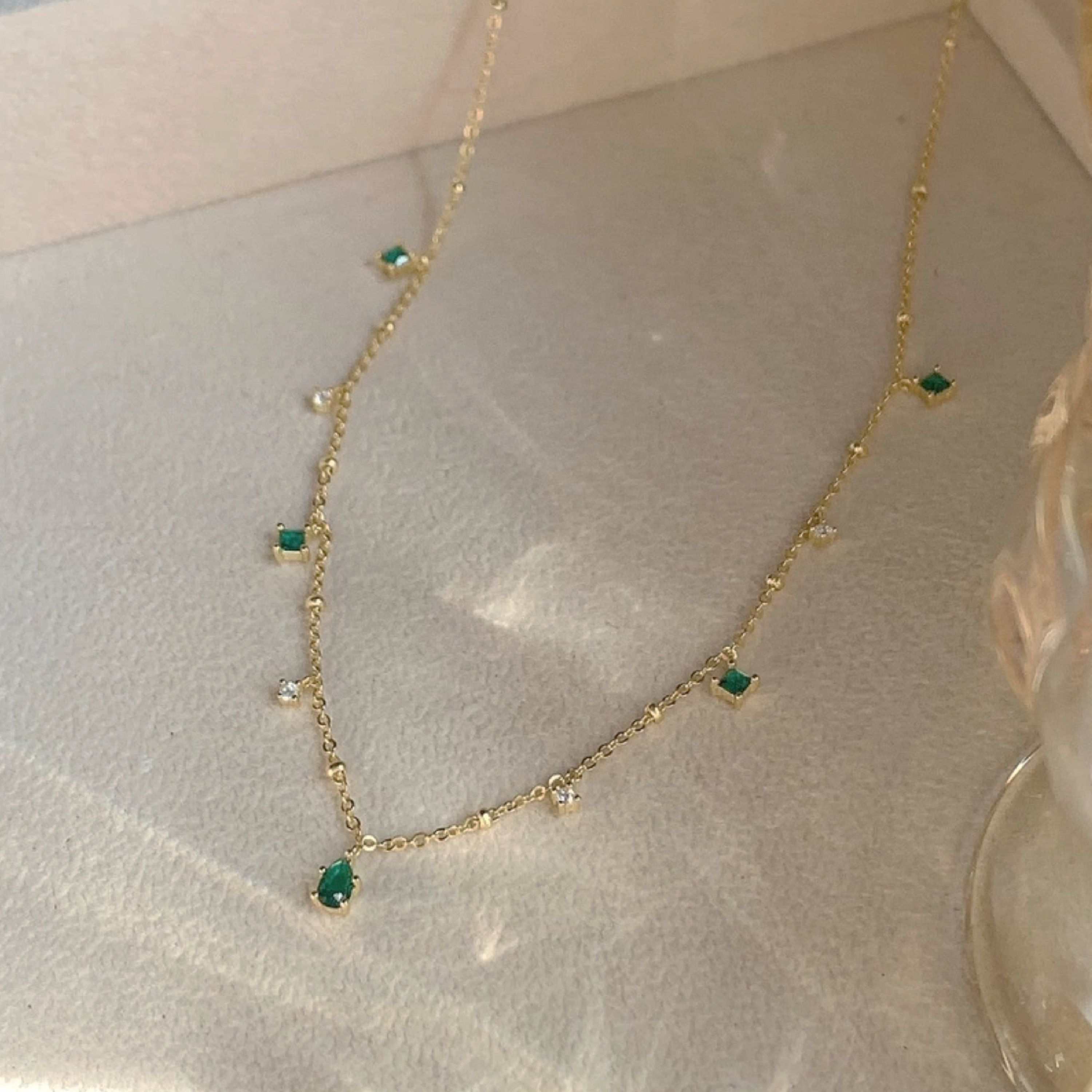 The Sea Green Necklace