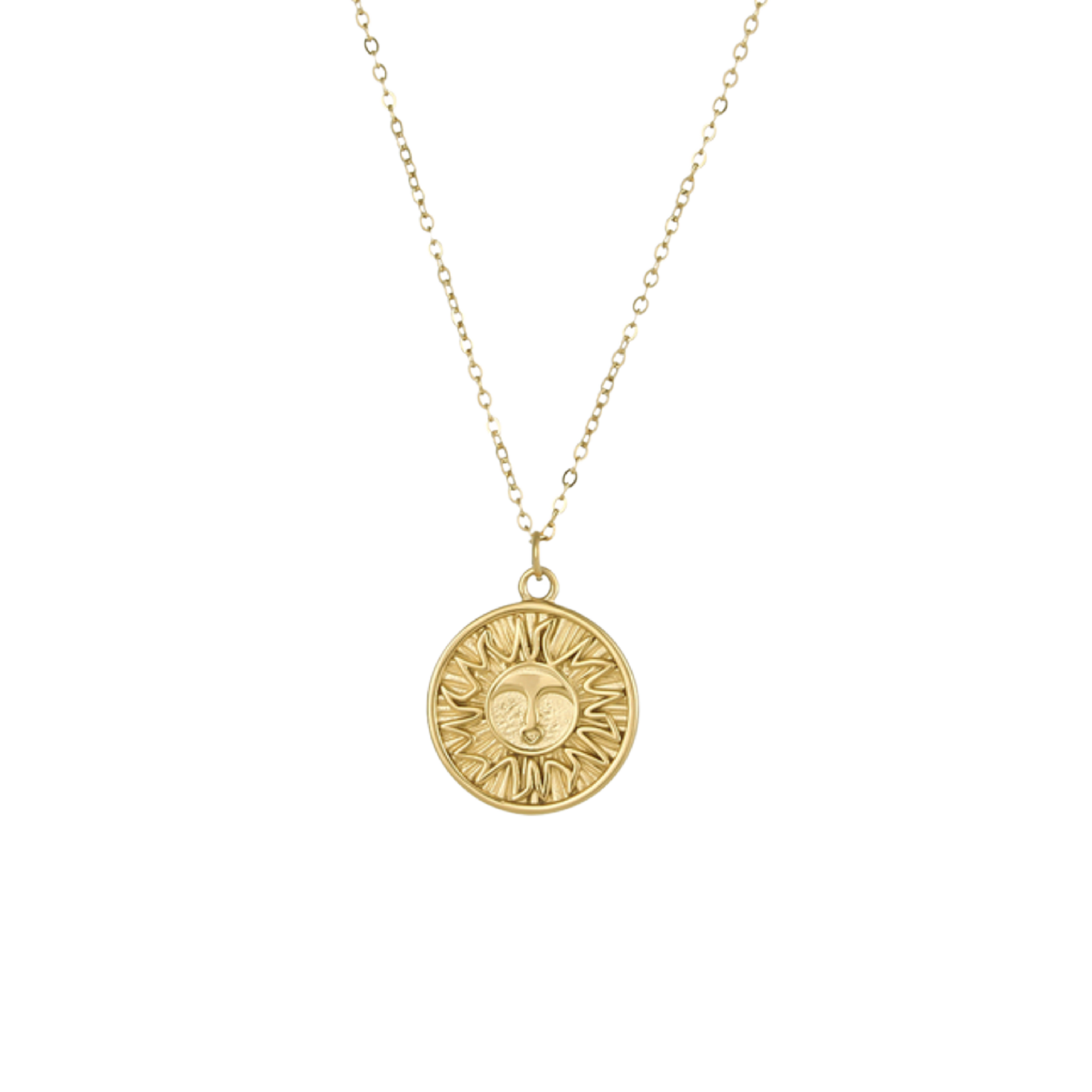Simple Sun Necklace