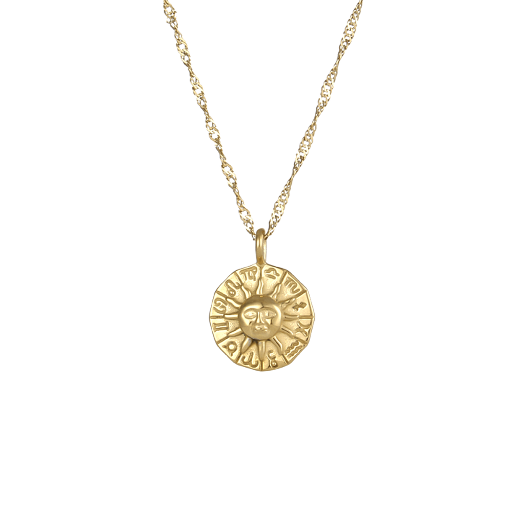 Zodiac Sun Necklace