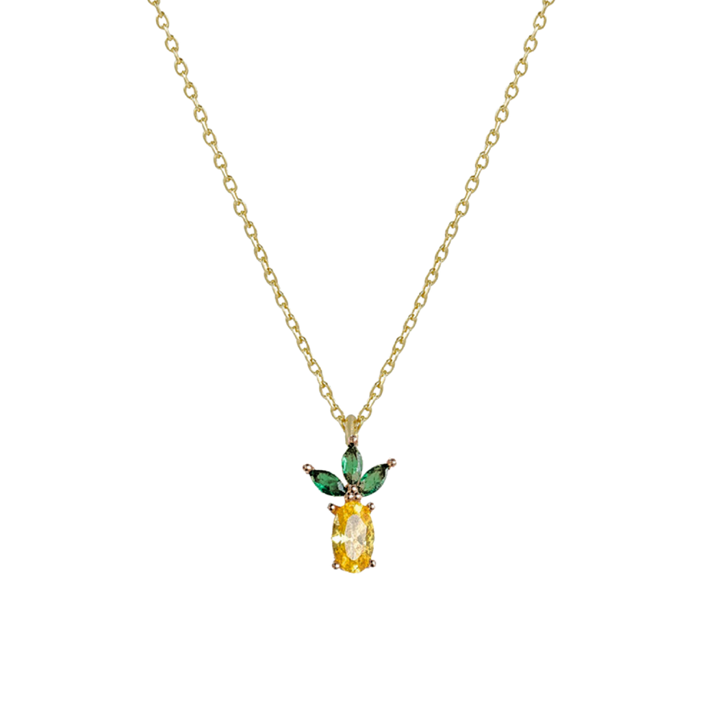 Pineapple Charm Necklace