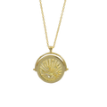 Saturn Coin Necklace