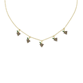 Grape Fruit Charm Necklace