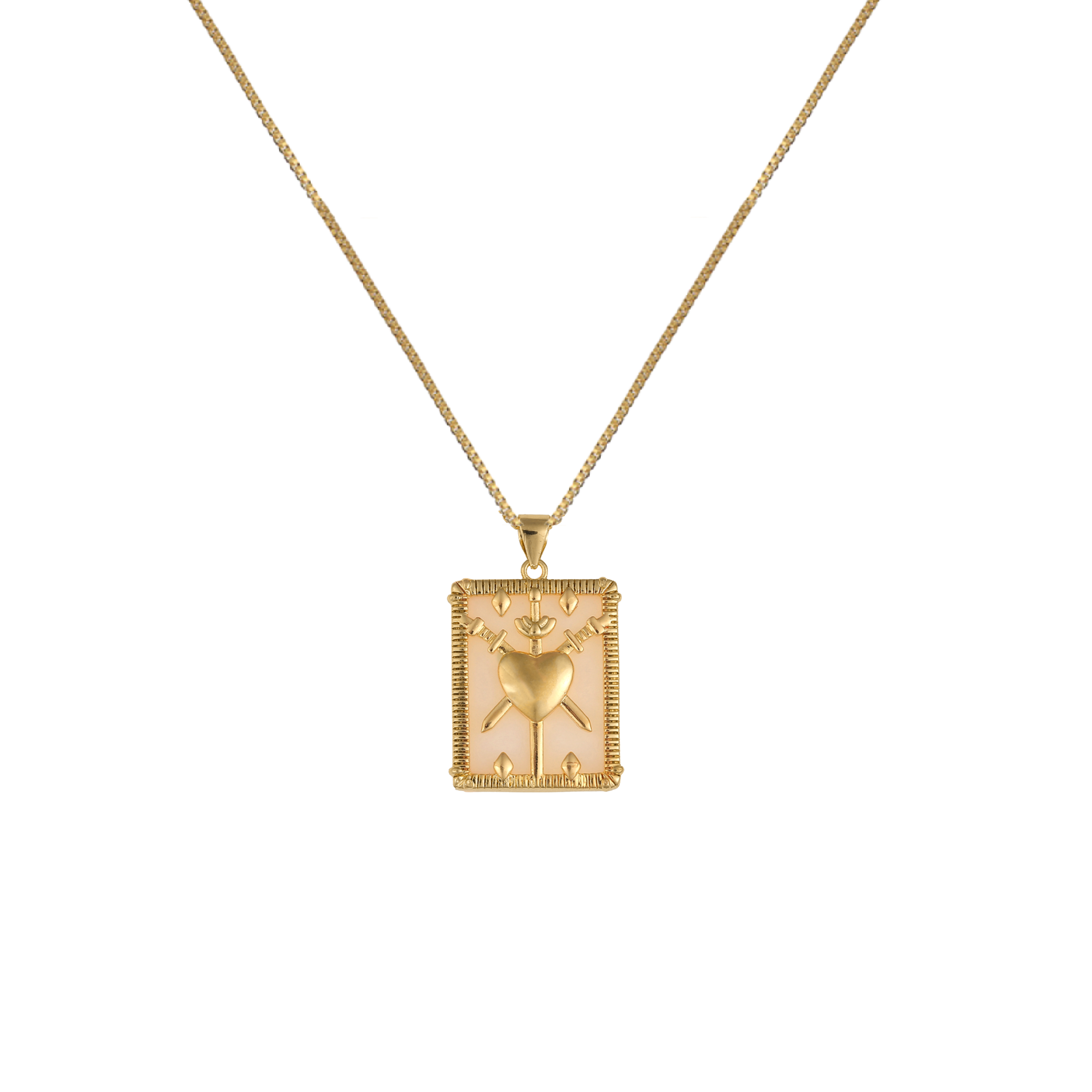 Stabbed Heart Necklace