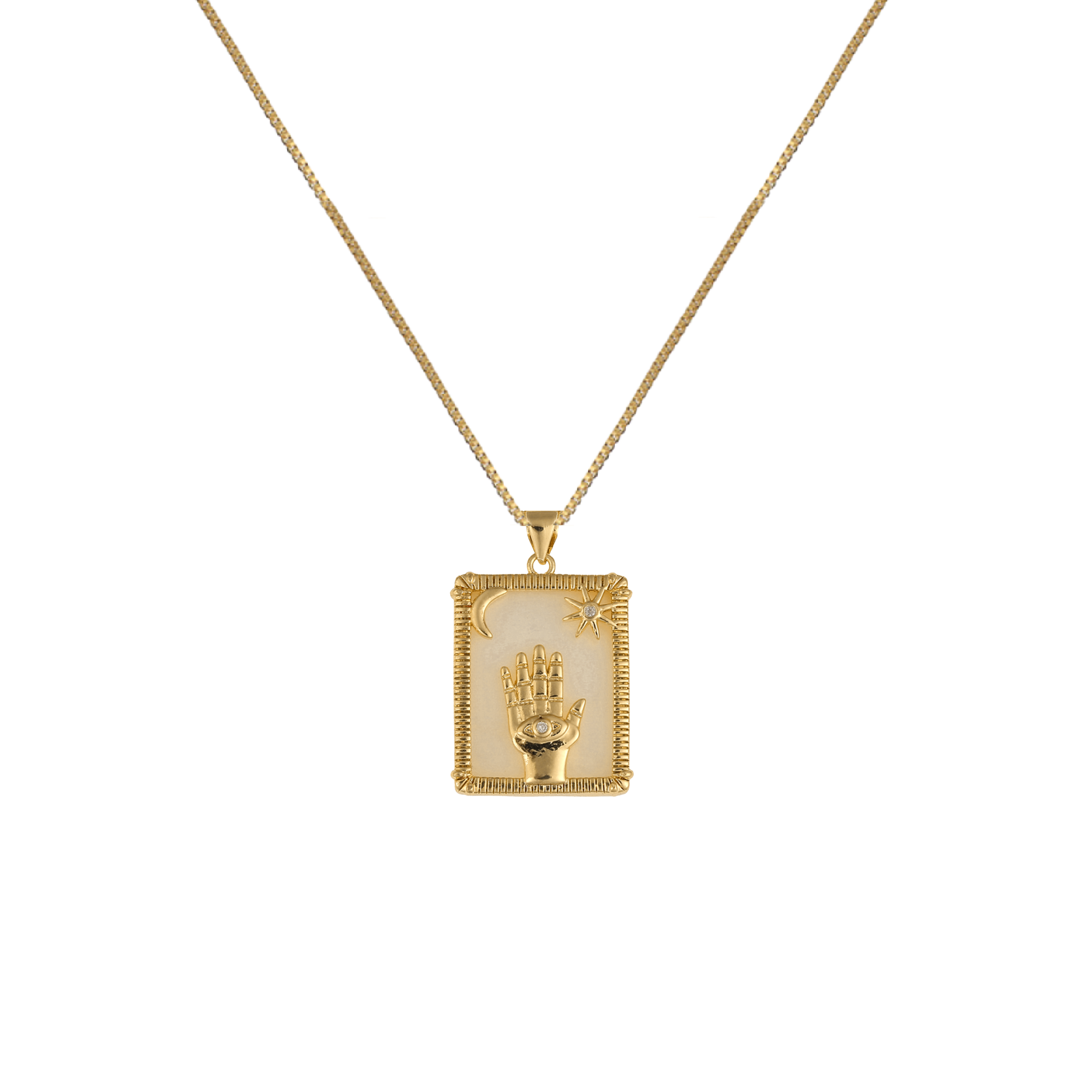 Palmistry Hand Necklace