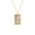 The Moon Tarot Card Necklace