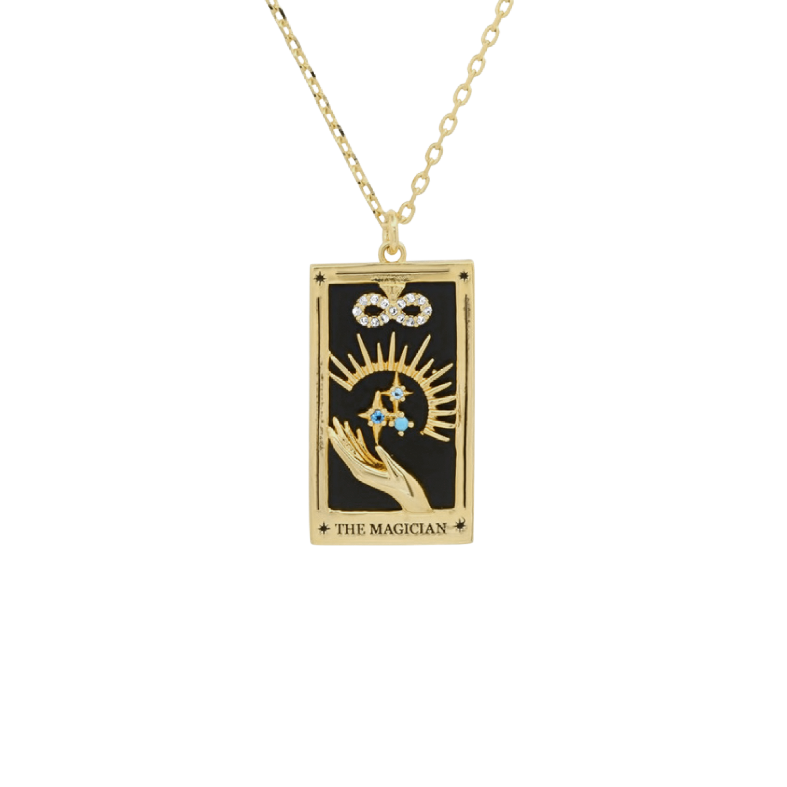 The Magician Tarot Card Necklace