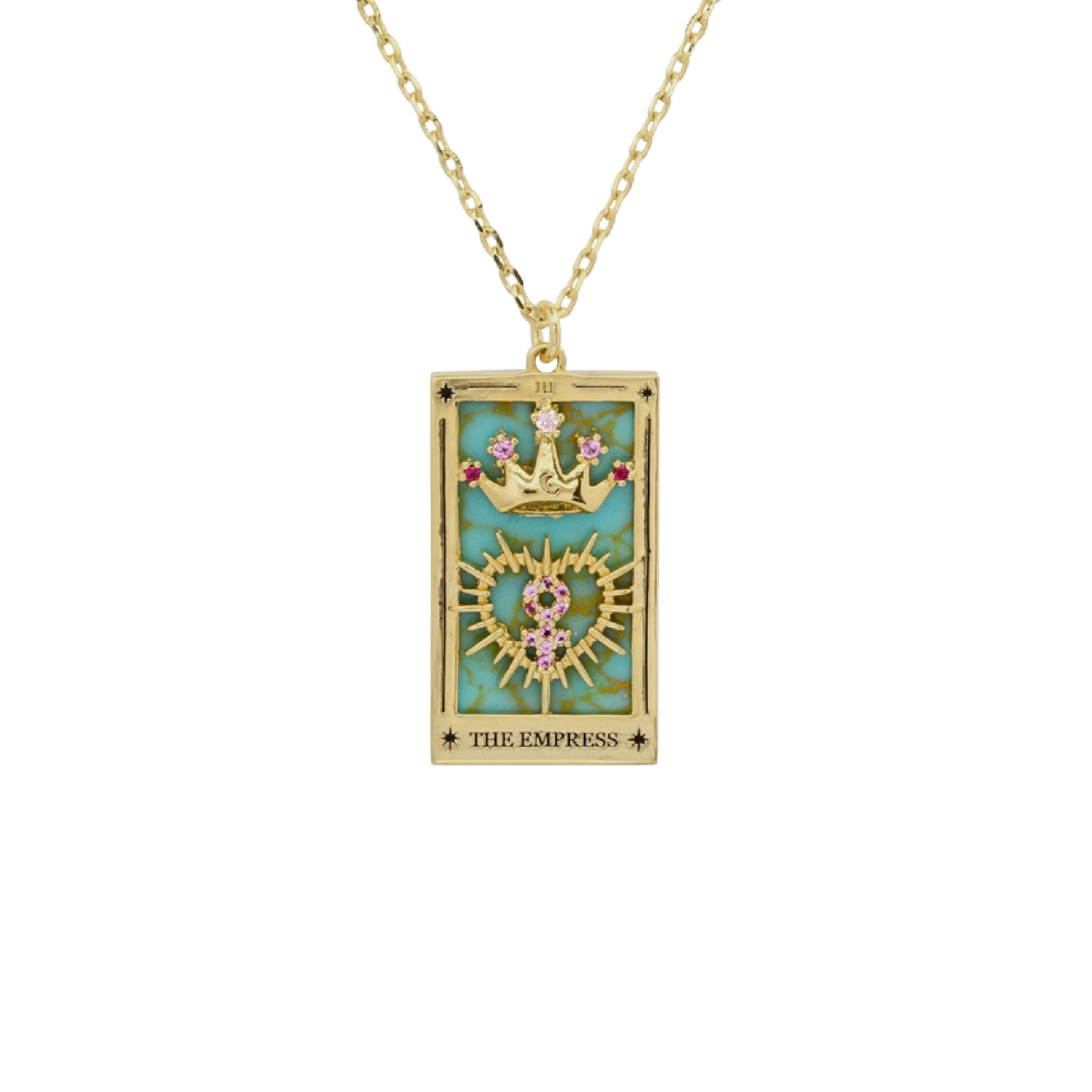 The Empress Tarot Card Necklace