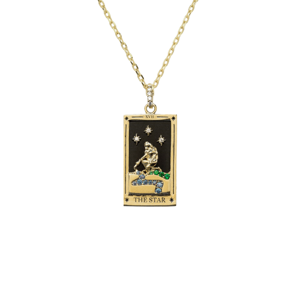 The Star Tarot Card Necklace