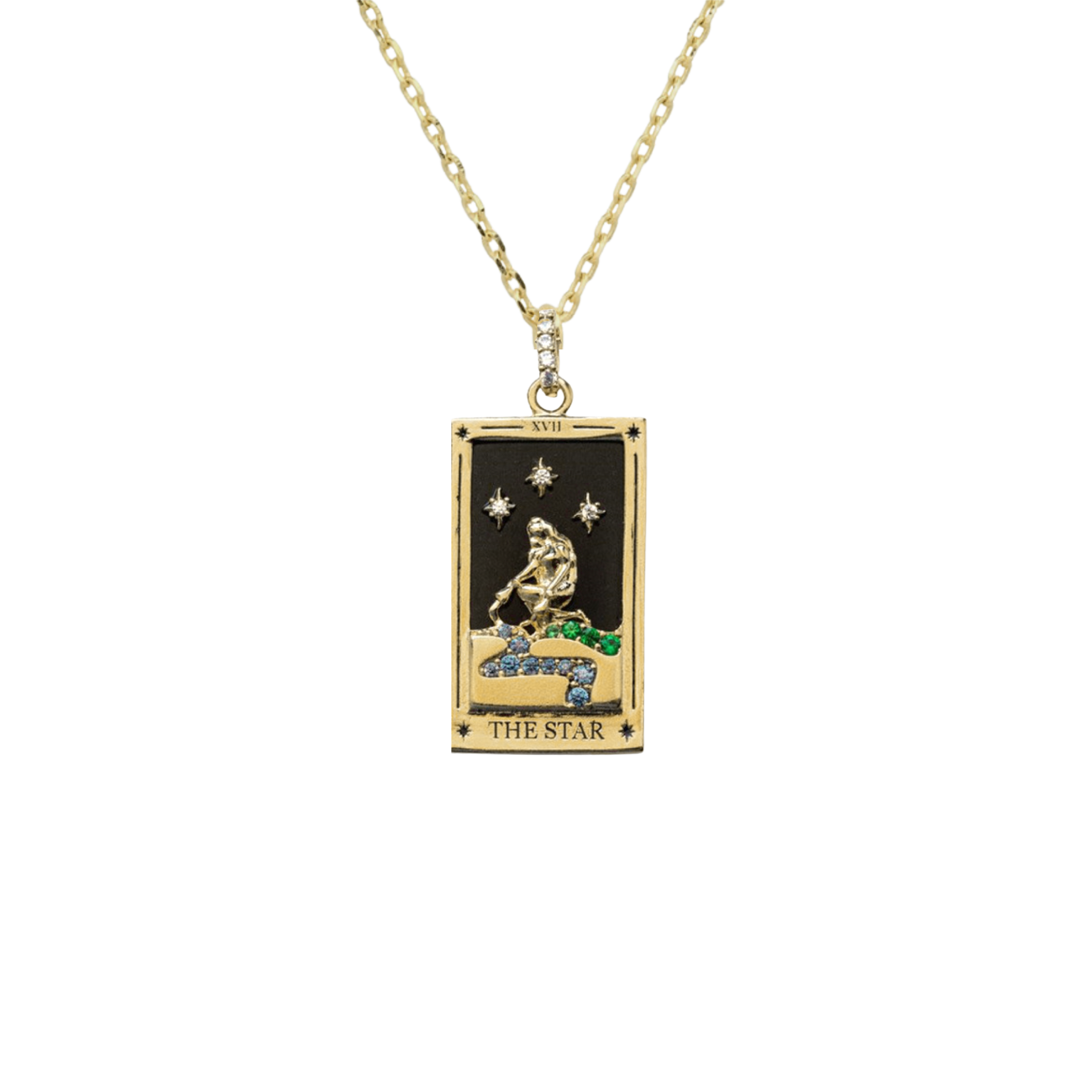 The Star Tarot Card Necklace
