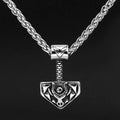 Vikings Nordic Thor Hammer Stainless Steel Necklace | Necklaces | Wiccan Center