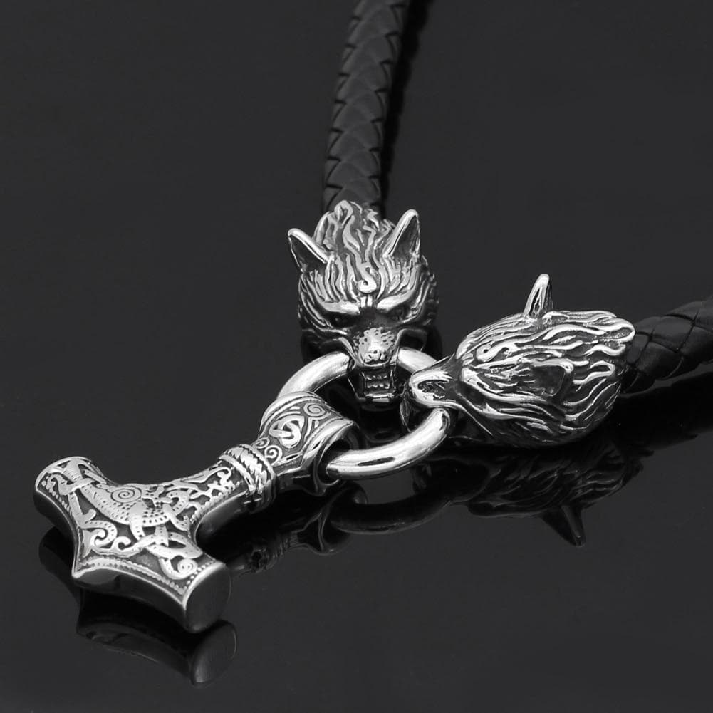 Viking Hammer Thor Mjölnir Necklace | Pendants & Necklaces | Wiccan Center