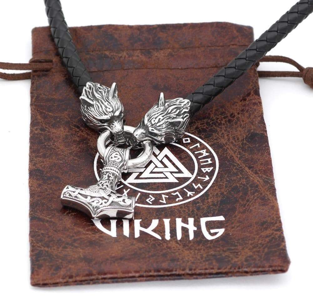 Viking Hammer Thor Mjölnir Necklace | Pendants & Necklaces | Wiccan Center