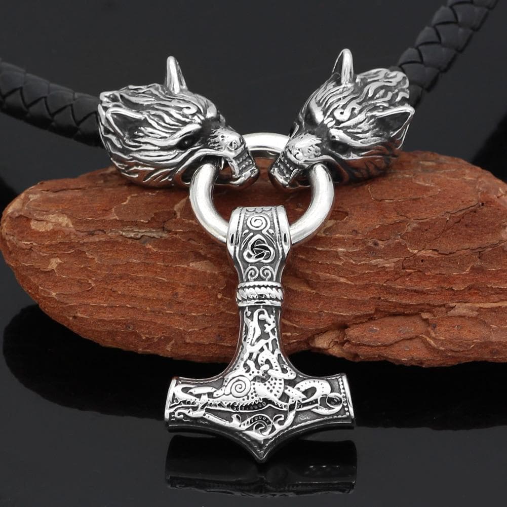 Viking Hammer Thor Mjölnir Necklace | Pendants & Necklaces | Wiccan Center