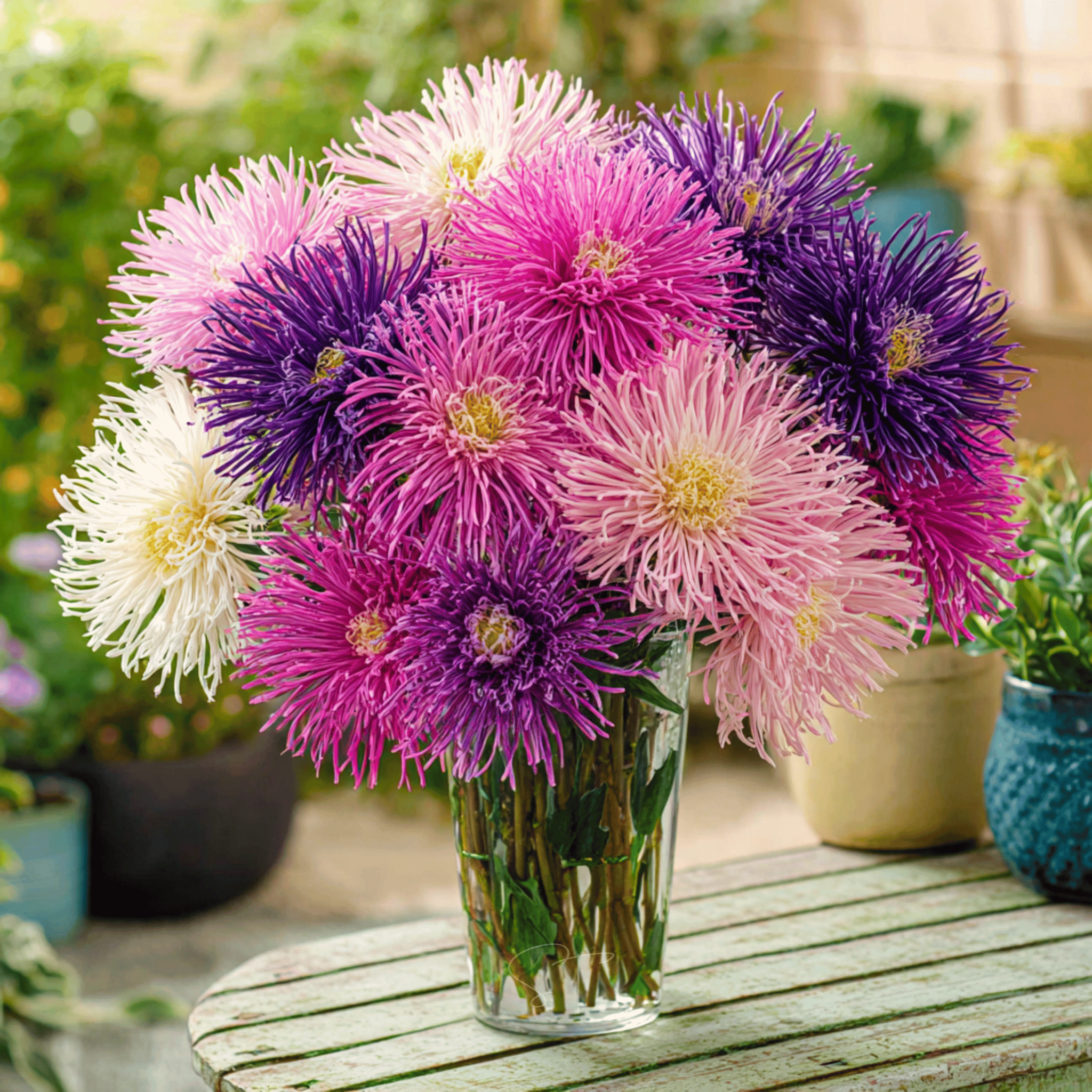 Needle Mix Aster – 50 Seeds | | Wiccan Center