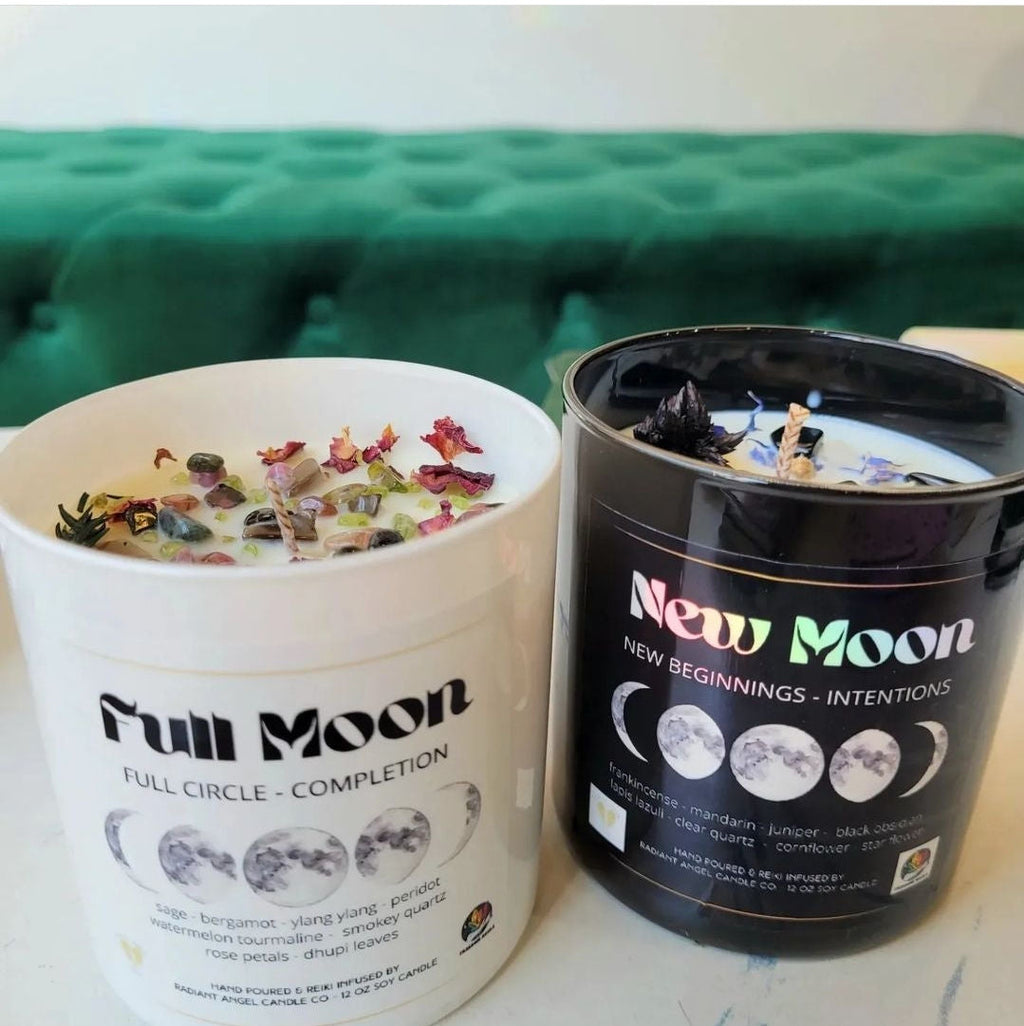 New Moon/ Full Moon Candles | Candle | Wiccan Center