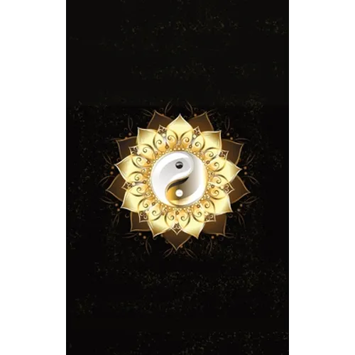 Glowing Golden Ring Yang-Yang Lotus Flower Diary, Journal, and/or Notebook: Perfect for Fans of Astrology, Dark Magic, Fantasy, Mindfulness, Occult, P - Hardcover | Books | Wiccan Center