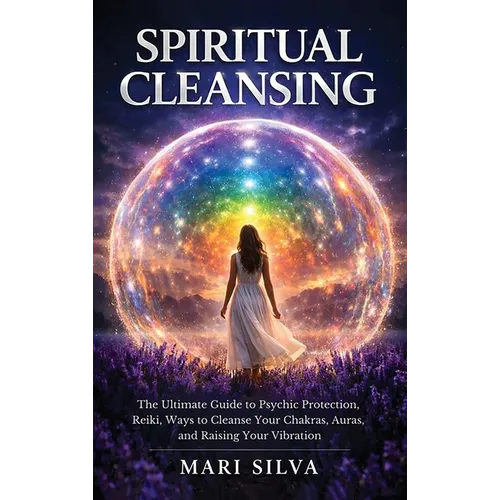 Spiritual Cleansing: The Ultimate Guide to Psychic Protection, Reiki, Ways to Cleanse Your Chakras, Auras, and Raising Your Vibration - Hardcover | Books | Wiccan Center