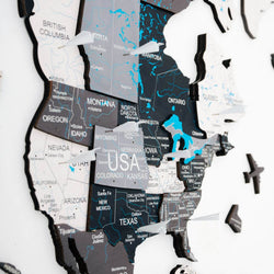 Bundle: Colored Map, Photo Frames, Flags and Airplanes Pins | Bundle | Wiccan Center