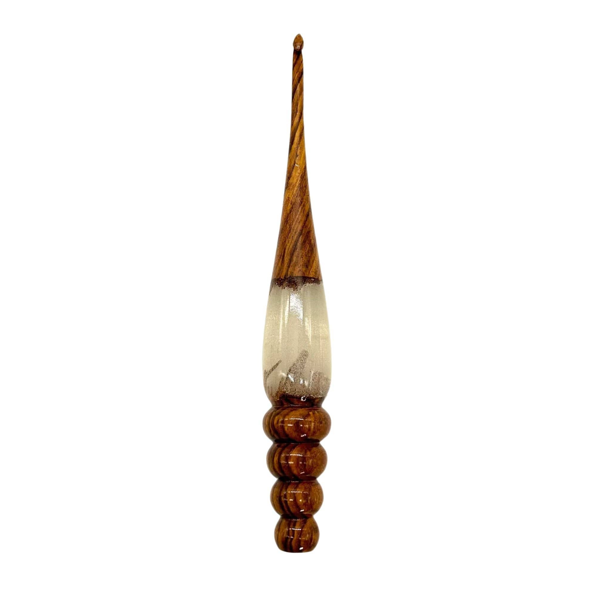Sparkle Rosewood Crochet Hook | Notions and Tools | Wiccan Center