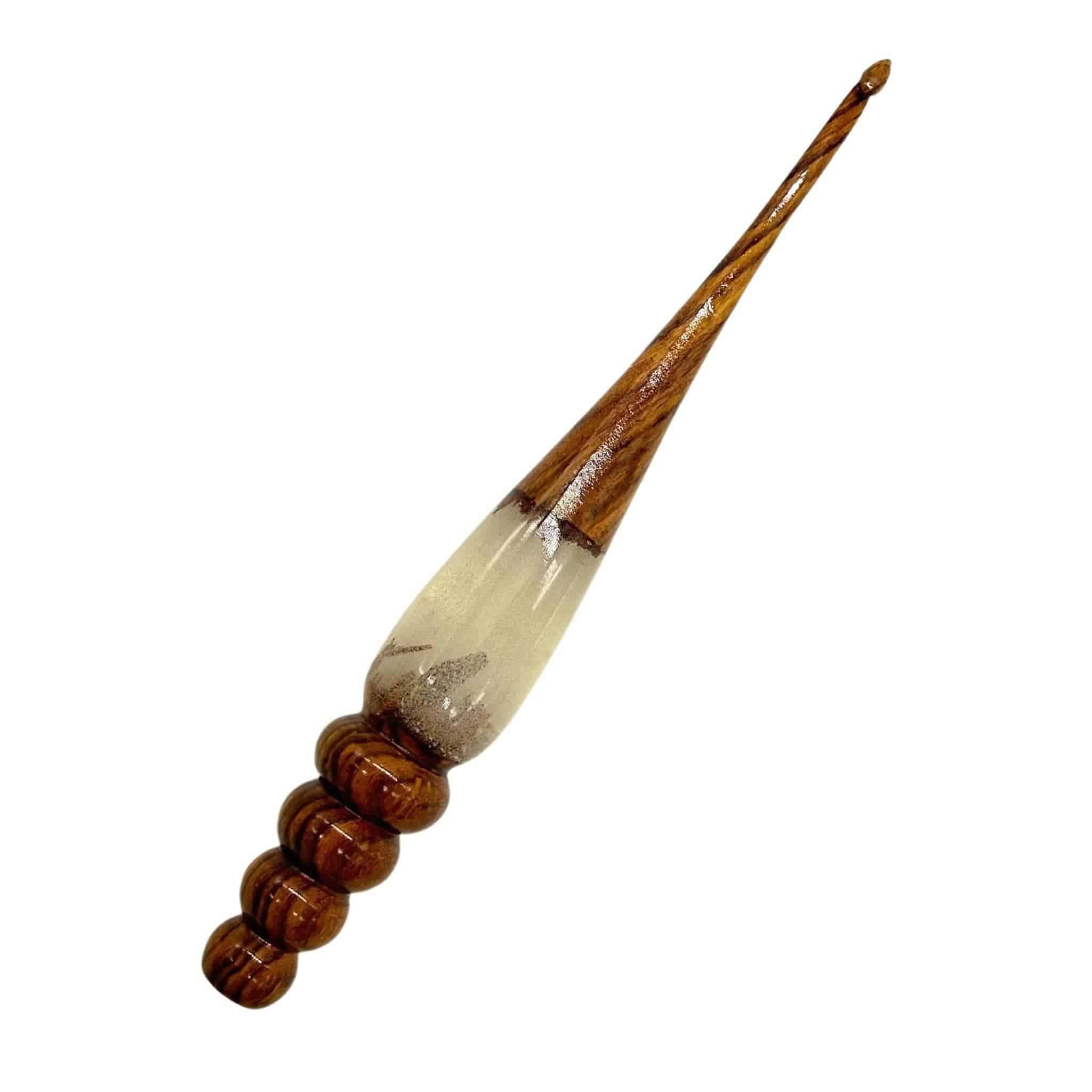 Sparkle Rosewood Crochet Hook | Notions and Tools | Wiccan Center