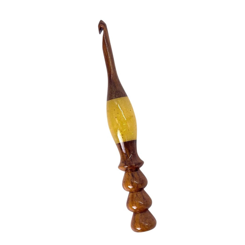 Sparkle Rosewood Crochet Hook | Notions and Tools | Wiccan Center