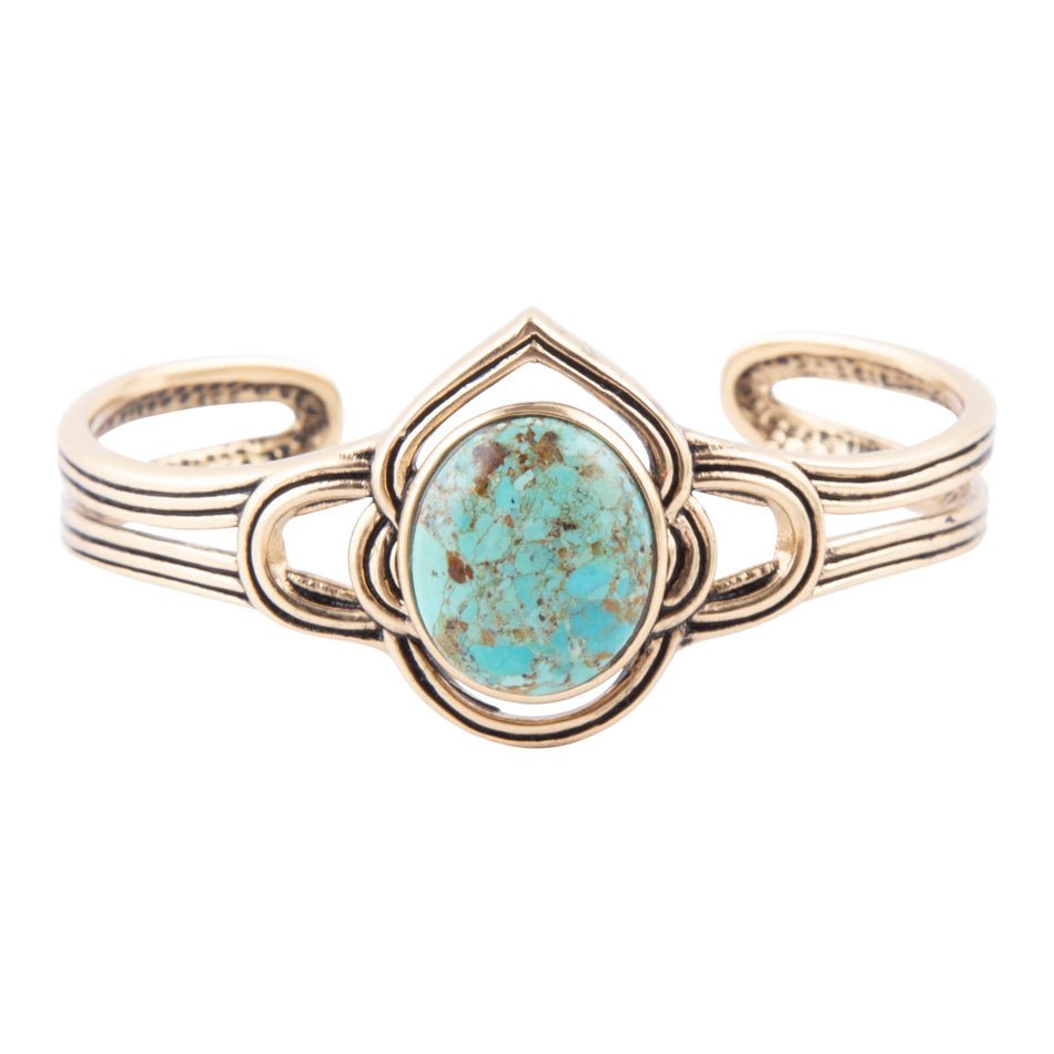 Nova Turquoise and Bronze Cuff Bracelet | Bracelets | Wiccan Center