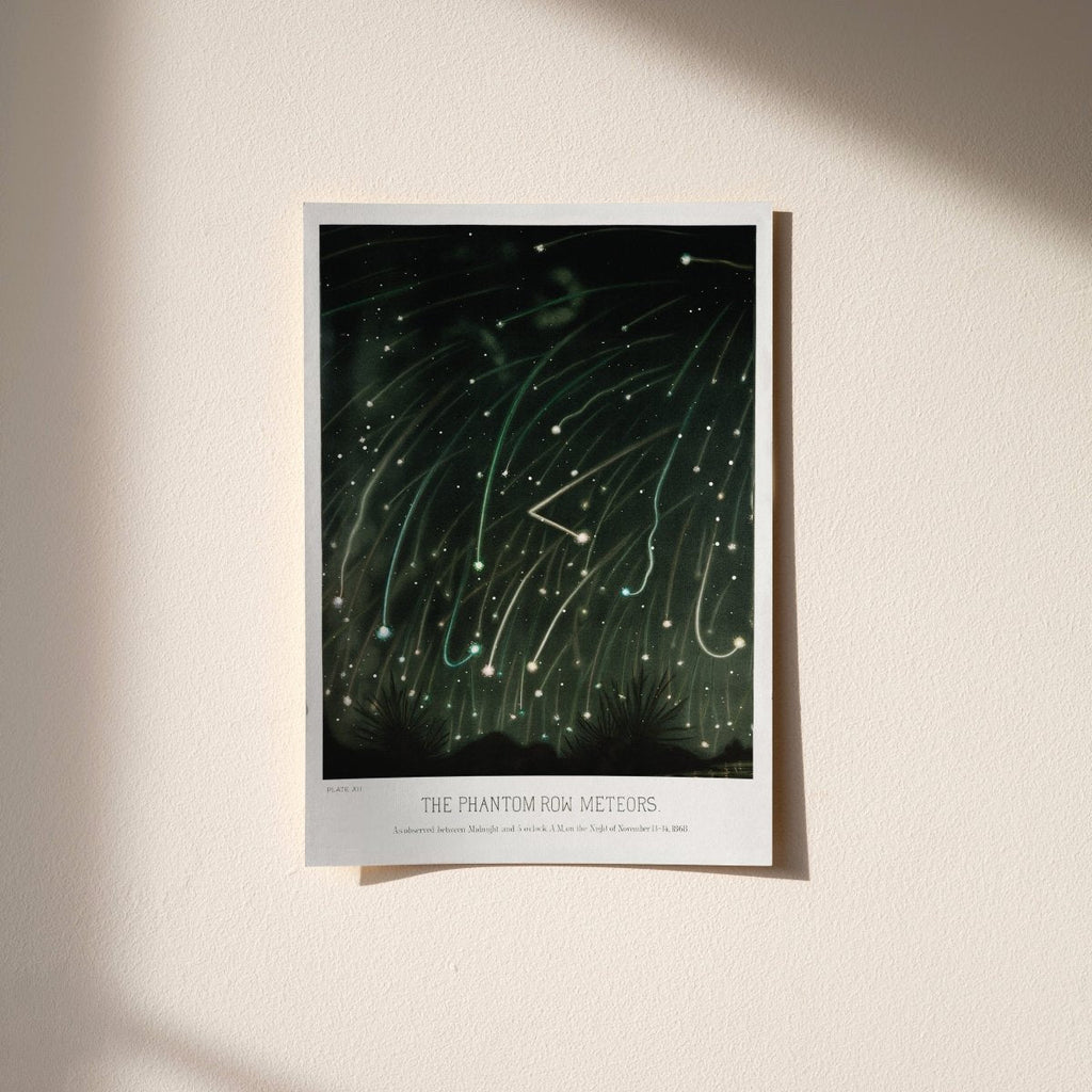 “November Meteors” Celestial Art Print | Home Decor | Wiccan Center