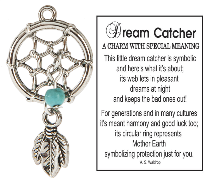 Dream Catcher Charm | Gift Shoppe >> Jewelry >> Charms and Worry Stones | Wiccan Center