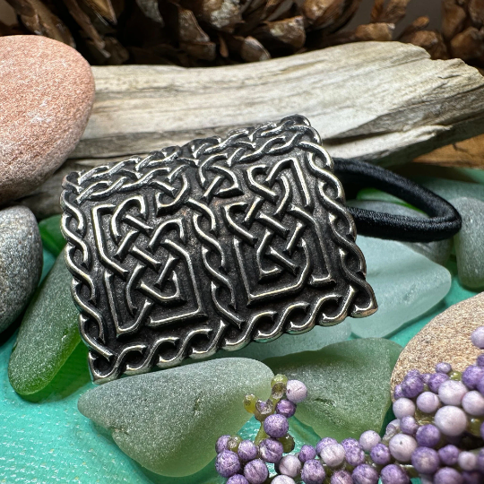 Celtic Knot Ponytail Holder for Women | Hair Clip | Wiccan Center